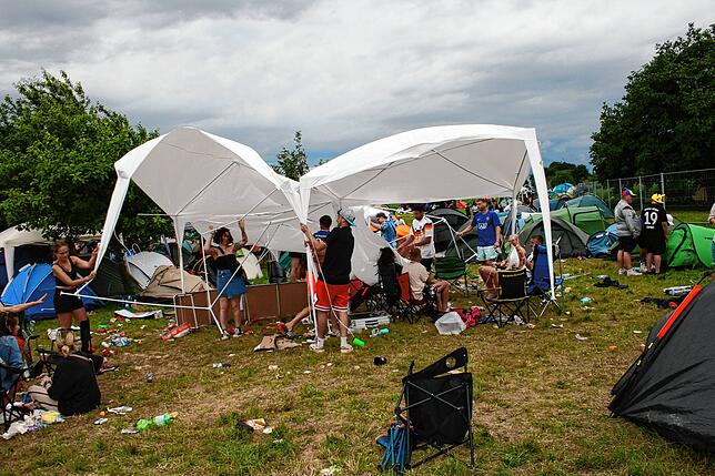 Bild 13: Gute Stimmung beim Summerty-Festival
