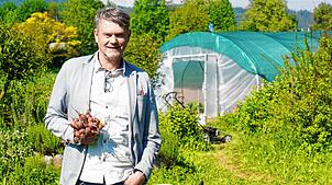 Stefan Meier (55) hat in Bad Säckingen ein Gartenprojekt mit gegründet.
