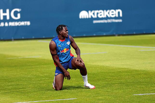Bild 10: Erstes Training von RB Leipzig beim SV Aasen – wir haben Fotos!
