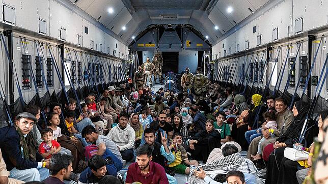 Einer der letzten Evakuierungsflüge im August 2021: Via Usbekistan wurden Menschen aus Afghanistan nach Deutschland gebracht. Doch ...