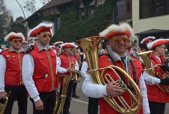 Bild 26: Bilder vom Umzug am Fasnetsunntig Umzug in Markdorf