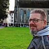 Achim Stengele aus Pfullendorf verfolgte die Ankunft der Gäste mit großem Interesse.