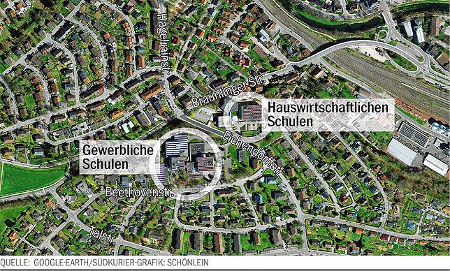 Bild 2: Amokalarm an Gewerblichen Schulen in Donaueschingen: Fehlalarm sorgt für Aufregung - Polizei stellt Entwarnung aus