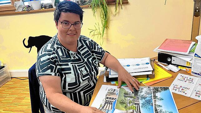 Die Geschäftsführerin der Sozialstation St. Elisabeth, Stephanie Kölle, steckt bereits intensiv in den Planungen der neuen ...