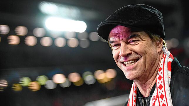 Campino vor zwei Jahren beim Champions-League-Spiel seines FC Liverpool gegen Bayern München.