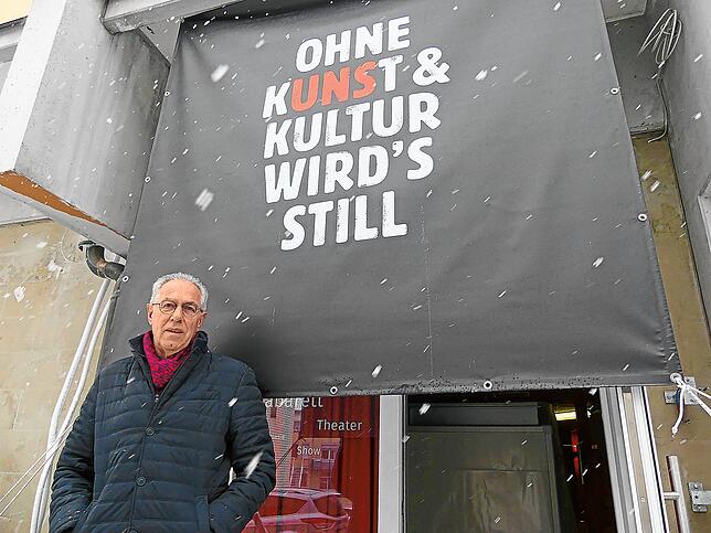 Sorgen plagen den Leiter der Kulturfabrik (KuFa), aber positive Zeichen sorgen für große Motivation der Verantwortlichen wie hier ...