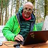 Professor und Scientist for Future: Wolfgang Ertel von der Hochschule Ravensburg-Weingarten bei seiner Vorlesung zum Klimawandel im ...
