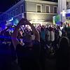 Viele hundert Menschen feierten friedlich den Einzug der italienischen Nationalmannschaft ins EM-Halbfinale in Bad Säckingen am Freitag. ...