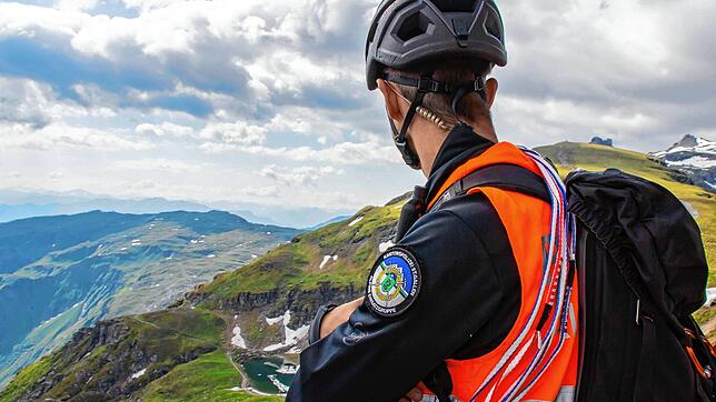(Symbolbild) Alpine Rettungsspezialisten fanden den tödlich verunglückten Konstanzer am Abend des 7. Oktober auf der Südseite der ...