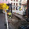 Mit dem neuen Jahr haben in der historischen Altstadt von Bad Säckingen die Arbeiten für die Verlegung der Fernwärmeleitungen begonnen.