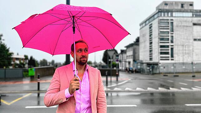 Ein Traum in Pink oder doch nur ein Traum: Hat es Ken-Darsteller Ryan Gosling wirklich von Malibu Beach nach Kreuzlingen verschlagen?