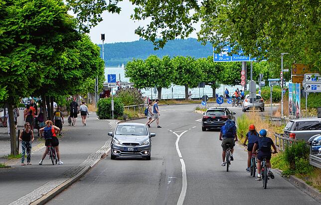 Die Stadt Meersburg möchte die Verkehrssituation rund um Fähre und Parkplatz entschärfen.