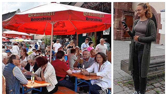 Der Sonnenschirm ist allemal der angenehmere Begleiter beim Straßenmusiksonntag am 25. August. Die Wetterprognosen kündigen aber ...