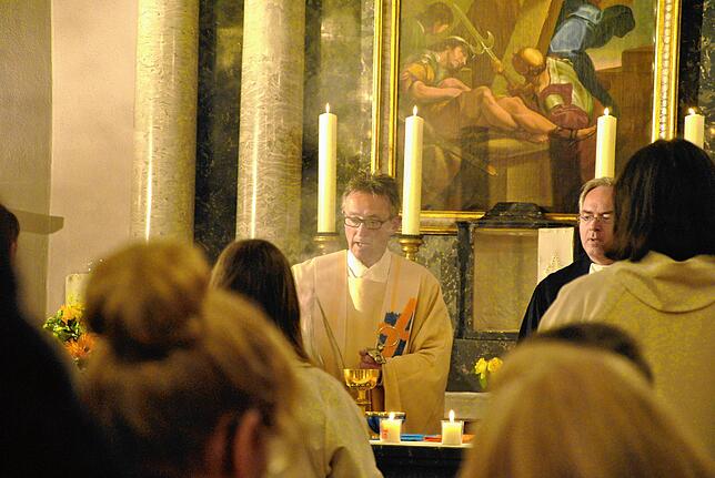 Der Gottesdienst in der altkatholischen Kirche war gut besucht.
