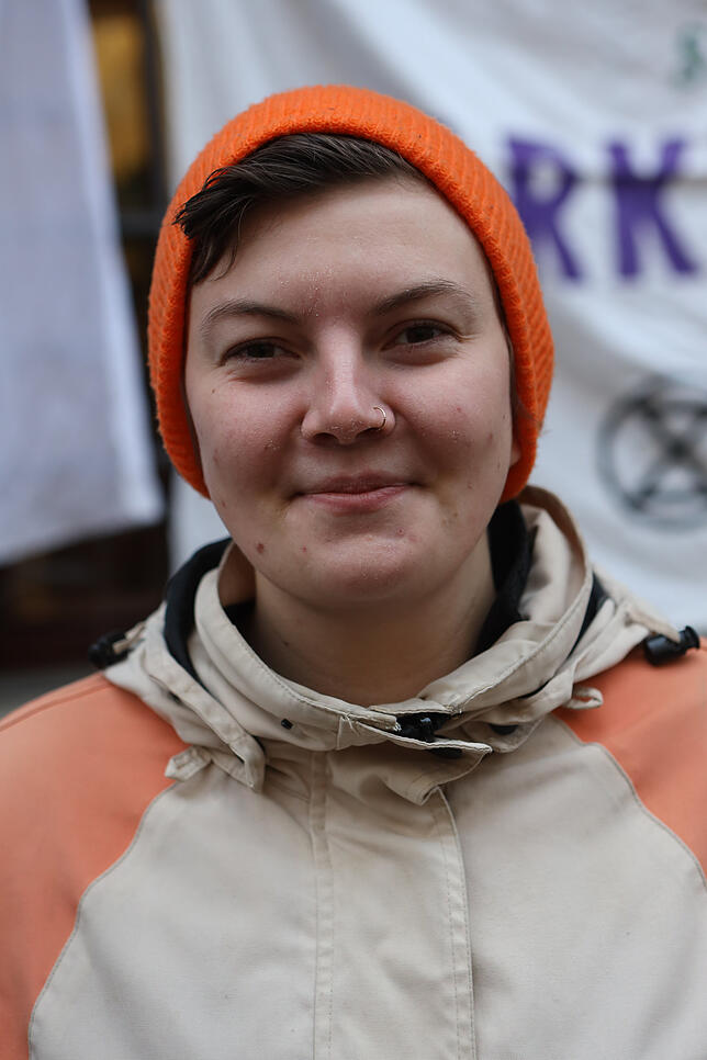 Cyra Mehrer, Aktivistin von Fridays-for-Future Konstanz.