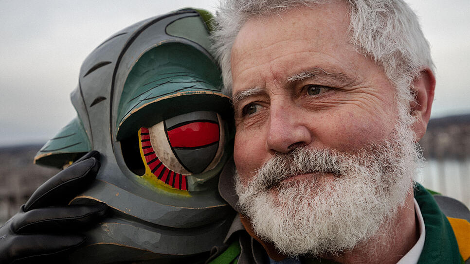 Bild : Christoph Heckmann ist mehr als ein Narr. Unterwegs mit einem Helden der Fasnacht