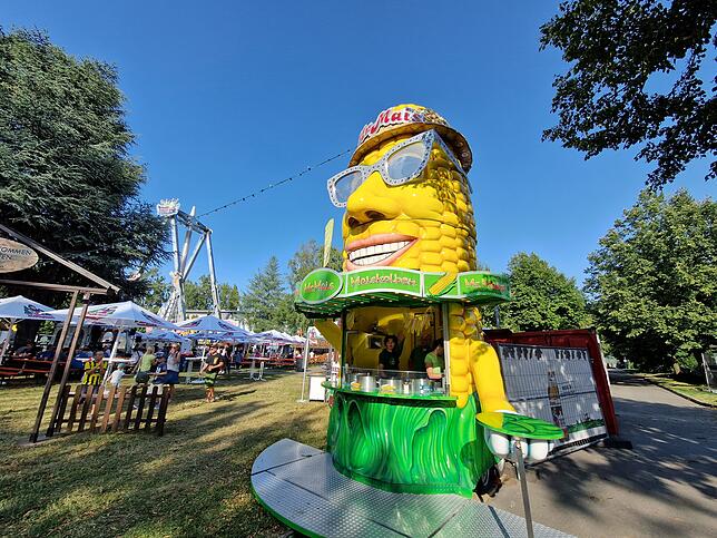 Bild 9: Das gibt es auf dem Seehasenfest-Rummel