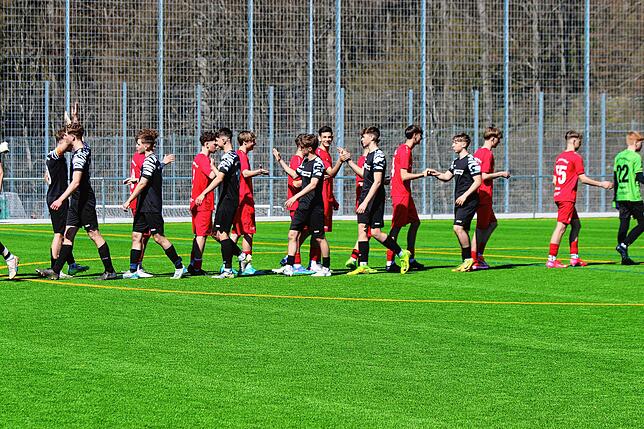 Bild 4: Unsere Bilder des B-Jugend-Duells zwischen dem SC Pfullendorf und der SG Orsingen-Nenzingen