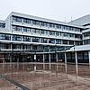 Der Haupteingang vom Klinikum Friedrichshafen