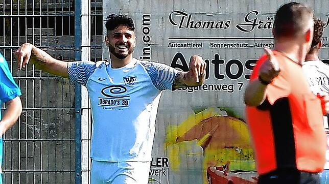 Sprung auf Platz zwei: Danilo Avellina – hier ein Archivbild – traf für den TuS Stetten zum 1:0-Sieg im Nachholspiel bei den SF Schliengen.
