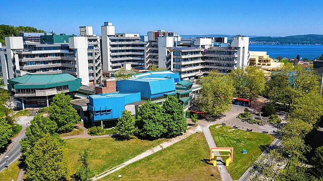 Der Campus der Universität Konstanz auf dem Gießberg. Am 9. Dezember 2020 wählen Senat und Universitätsrat in einer ...