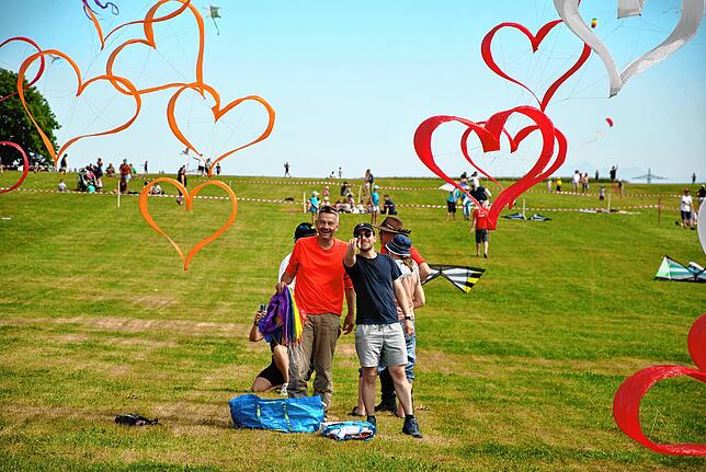 Bild 29: So schön war es auf dem Familiendrachenfest in Hütten