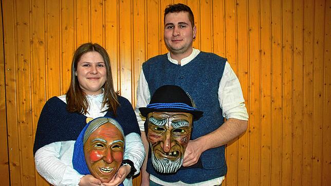 Die Adelhuusemer Schüürebürzler sind eine fast neue Fasnachtsclique auf dem Dinkelberg. Vorsitzender Marcel Kähny und Kassiererin Lilly ...