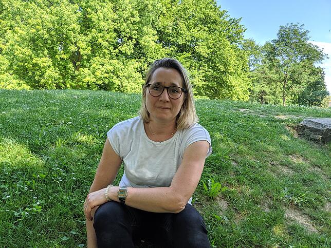Miriam Mehlin engagiert sich für das Kinderturnen in Minseln.