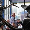 Der Vorsitzende Klaus de Monte bei der Hauptversammlung des Vereins &bdquo;Oldtimer- und Fahrzeugmuseum Engen&ldquo;. Bild: Christel Rossner