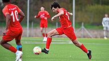 Schnell: Dion Elshani hat sich dank seines Trainingseinsatzes, seiner Schnelligkeit und Dribbelstärke zu einer festen Größe in der ...