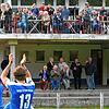 Der berühmte Balkon in Brennet: Die Stimmung der Fans &ndash; hier ein Foto aus dem Herbst 2016 &ndash; vermisst Fabian Schmidt manchmal.