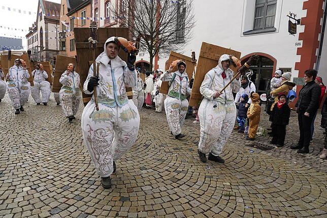 Bild 9: Bilder vom Historischen Umzug am Fasnetmontag in Villingen &ndash; Teil 1
