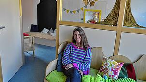 Heike Fenn leitet seit 1.¦September den Kindergarten Bernau. Bild: Christiane Sahli