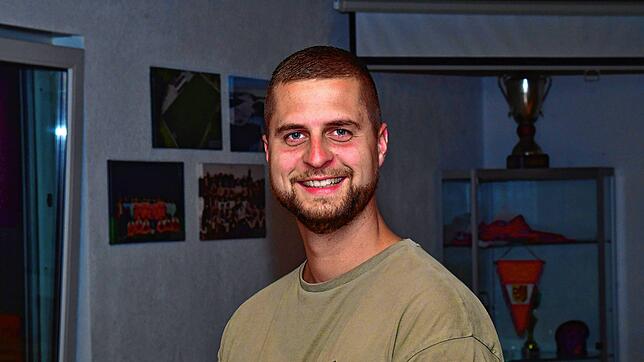 Matthias Hertweck trainiert den FC¦Bergalingen. Bild: Matthias Scheibengruber