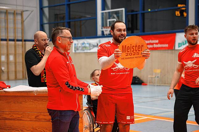 Bild 8: Der HSC Radolfzell sichert sich vorzeitig die Meisterschaft! Wir waren mit der Kamera dabei!