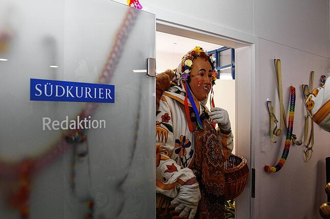 Bild 25: Fasnet Donaueschingen: Närrische Stimmung im SÜDKURIER-Stüble