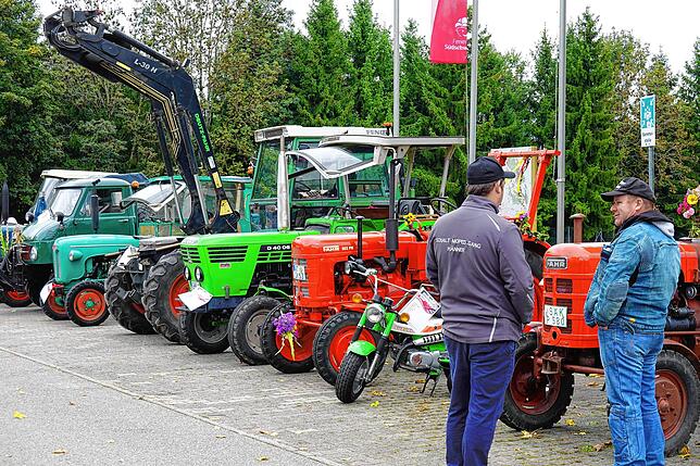 Bild 13: Erntedankfestumzug in Görwihl: Danke! Für die gute Ernte und für das schöne Wetter