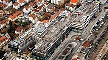Das Einkaufszentrum Cano in der Innenstadt &ndash; hier ein Luftbild von Dezember 2020 &ndash; war eine der einschneidendsten ...