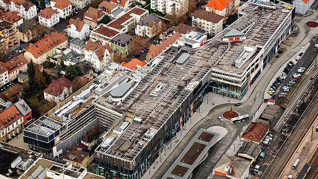 Das Einkaufszentrum Cano in der Innenstadt &ndash; hier ein Luftbild von Dezember 2020 &ndash; war eine der einschneidendsten ...