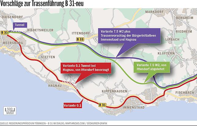 Bild 2: Ittendorfer weiter gegen B-31-Neubau