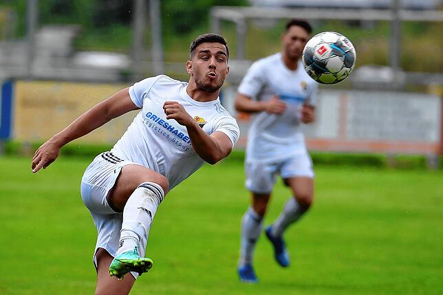 Lang ist‘s her: Jonas Gläsemann spielt nun in seiner vierten Saison beim SV 08 Laufenburg. Unser Bild entstand am 28. August 2021.