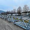 Fast alle Teile für die neue Steganlage in der Marienschlucht sind fertig. Sie lagern auf dem Gelände der Rettich Stahlbau GmbH in ...