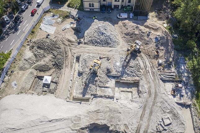 Bild 3: Wie steht es eigentlich um die Baustelle Laubenhof? Wir zeigen Ihnen die Arbeiten mit exklusivem Videomaterial aus der Luft