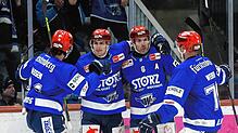 Nach holprigem Saisonstart durften die Spieler von Eishockey-Bundesligist Schwenninger Wild Wings (oben) zuletzt häufiger jubeln.