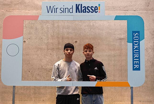 Bild 21: Alle Selfierahmen-Bilder der SÜDKURIER „Klasse!“-Veranstaltung in Singen