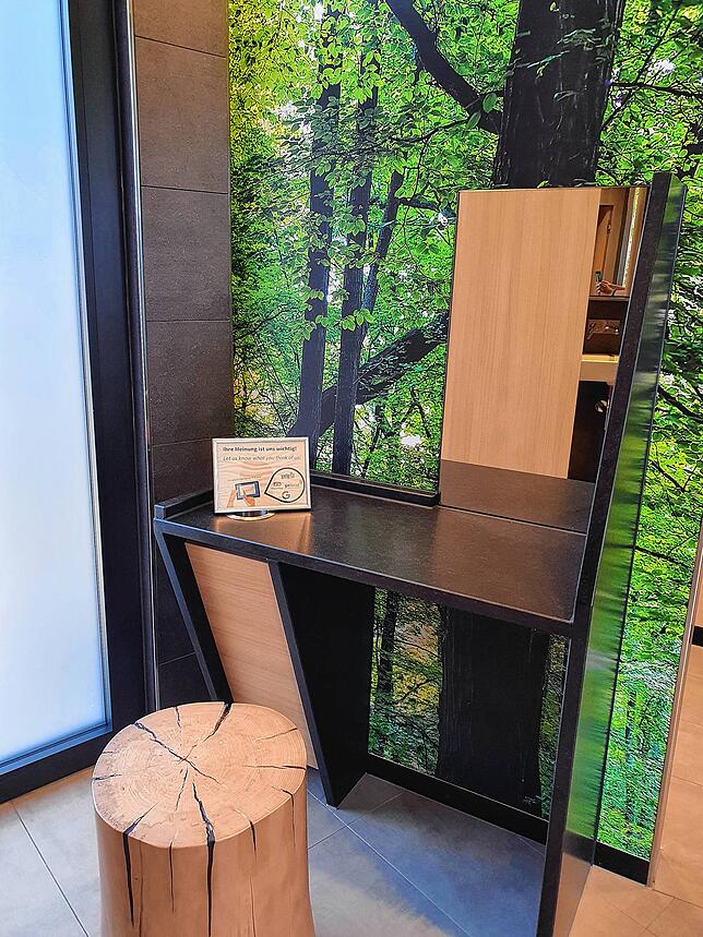 Bild 8: Wo der Toilettengang zum Erlebnis wird: Wir nehmen Sie mit ins Luxus-Klo von Titisee &ndash; bei Vogelgezwitscher und Waldrauschen (mit Videos)