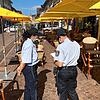 Die Mitarbeiterinnen des städtischen Ordnungsamtes kontrollierten im Sommer 2020 in Waldshut-Tiengen, ob sich die Gastronomiebetriebe an ...