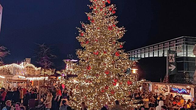 Besonders in den Abendstunden und an Wochenenden ist auf der Bodensee-Weihnacht viel los.