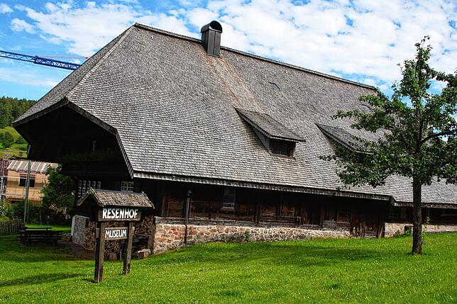 Bernau ist auch bekannt für seine Museen, wie hier das Bauernmuseum Resenhof.