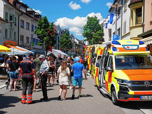Bild 14: Bilder vom Fest anlässlich des 75. Jubiläums der Stadterhebung Wehrs